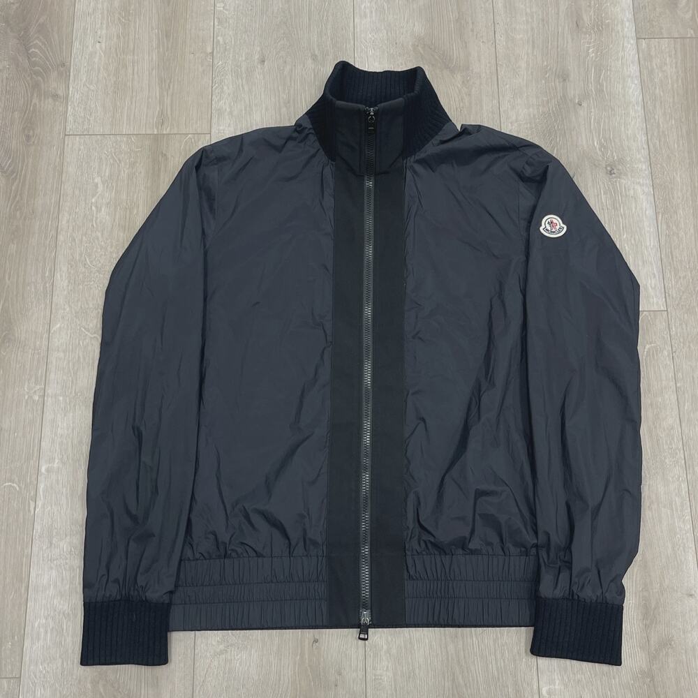 Moncler Windbreaker Rain Jacket Navy sz 3 SF